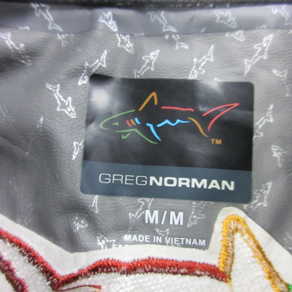 Greg Norman Jacket Mens Medium Short Sleeve Full‎ Zip Golf Windbreaker Kia RBC